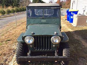  Willys Military Jeep Military
