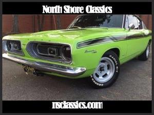  Plymouth Barracuda - -STRAIGHT NUMBERS MATCHING CAR-