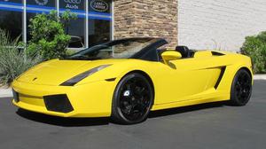  Lamborghini Gallardo Spyder - AWD Spyder 2dr