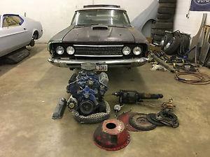  Ford Fairlane FACTORY 428 SCJ 4 SPEED V CODE TRACTION