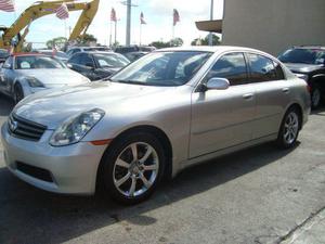  Infiniti G35 - Rwd 4dr Sedan