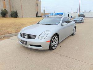  Infiniti G35 - 2dr Coupe w/automatic