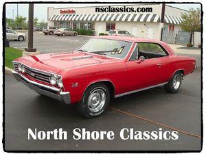 Chevrolet Chevelle SS-NEW RED PAINT-ALL ORIGINAL