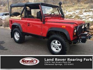  Land Rover Defender 2dr Convertible