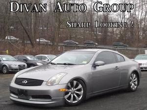  Infiniti G35 - Rwd 2dr Coupe w/Leather