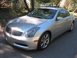  Infiniti G35 - Rwd 2dr Coupe w/Leather