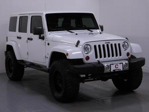  Jeep Wrangler Unlimited Sahara - 4x4 Sahara 4dr SUV