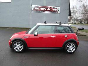  MINI Cooper - S 4-CYL SC 6-SPEED PANO ROOF 35-SERVICE