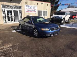  Audi A4 1.8T - 2dr 1.8T Turbo Convertible