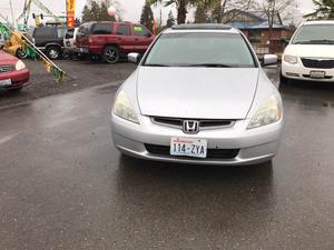  Honda Accord EX V-6 w/Navi - EX V-6 4dr Sedan w/Navi