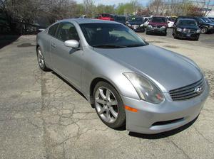  Infiniti G35 - Base Rwd 2dr Coupe w/Leather
