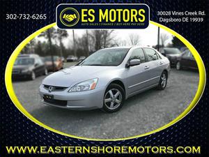  Honda Accord EX w/Leather - EX 4dr Sedan w/Leather