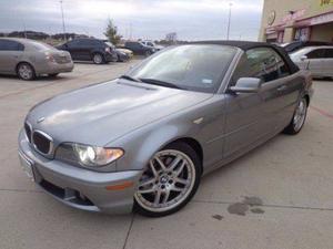  BMW 3 Series 330Ci - 330Ci 2dr Convertible