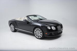  Bentley Continental GT Speed - AWD 2dr Convertible