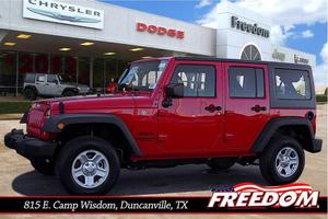  Jeep Wrangler Unlimited Sport - 4x4 Sport 4dr SUV