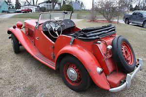  MG T-Series Roadster Convertible