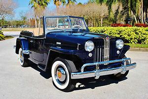  Willys Jeepster Convertible Beautiful Restoration!