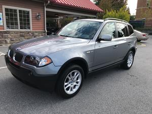  BMW X3 2.5i - AWD 2.5i 4dr SUV