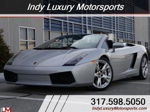  Lamborghini Gallardo Spyder - AWD Spyder 2dr