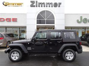  Jeep Wrangler Unlimited Sport - 4x4 Sport 4dr SUV