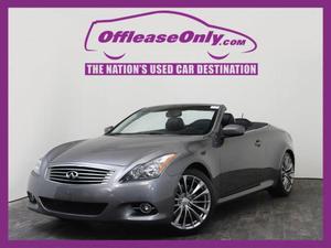  Infiniti G37 Convertible - Convertible RWD