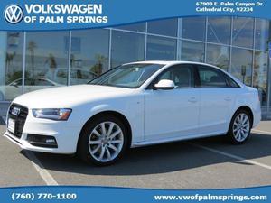  Audi A4 2.0T Premium - 2.0T Premium 4dr Sedan