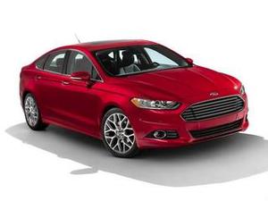  Ford Fusion SE - SE 4dr Sedan