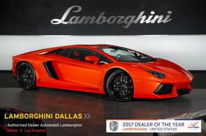  Lamborghini Aventador LP  - AWD LP dr Coupe