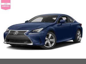 New  Lexus RC Turbo F Sport