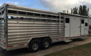  Exiss Stock And Horse Trailer Combo