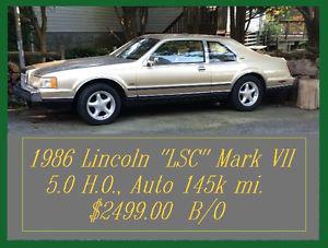  Lincoln Mark Series LSC (Luxury Sports Coupe)