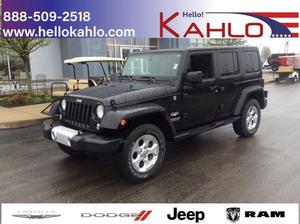 Used  Jeep Wrangler Unlimited Sahara