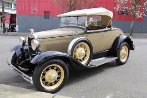  Ford Model A Rumble Seat Roadster. EXCELLENT! See VIDEO