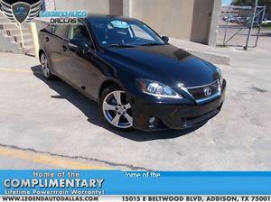  Lexus IS 4dr Sdn LEATHER -SUNROOF -NAV - 1OWNER -