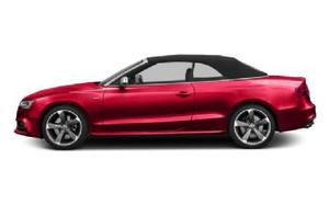  Audi S5 3.0T Quattro Premium Plus AWD 2DR Convertible