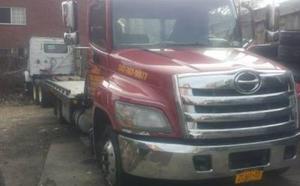  Hino 258 Flatbed TOW Truck