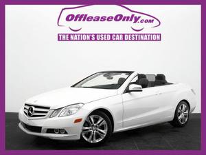  Mercedes-Benz E-Class E 350 - E dr Convertible