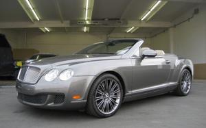  Bentley Continental GTC Speed Convertible