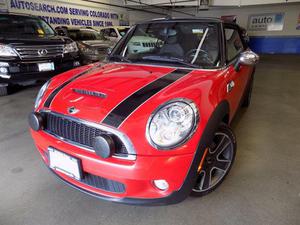  MINI Cooper S - S 2dr Convertible