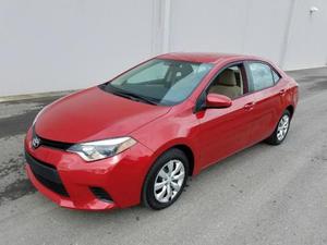 Used  Toyota Corolla LE