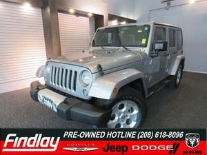 Certified  Jeep Wrangler Unlimited Sahara