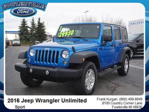 Used  Jeep Wrangler Unlimited Sport