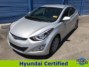 Certified  Hyundai Elantra SE