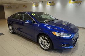 Certified  Ford Fusion SE