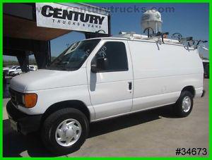  Ford E-Series Van CARGO SERVICE UTILITY WORK VAN WE