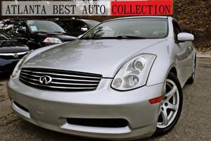  Infiniti G35 - 2dr Coupe (3.5L V6 5A)