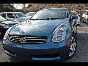  Infiniti G35 - 2dr Coupe (3.5L V6 5A)