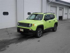 New  Jeep Renegade Sport