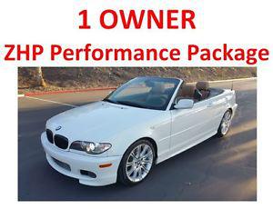  BMW 3-Series Convertible ZHP Performance Package
