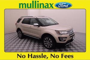 New  Ford Explorer Platinum